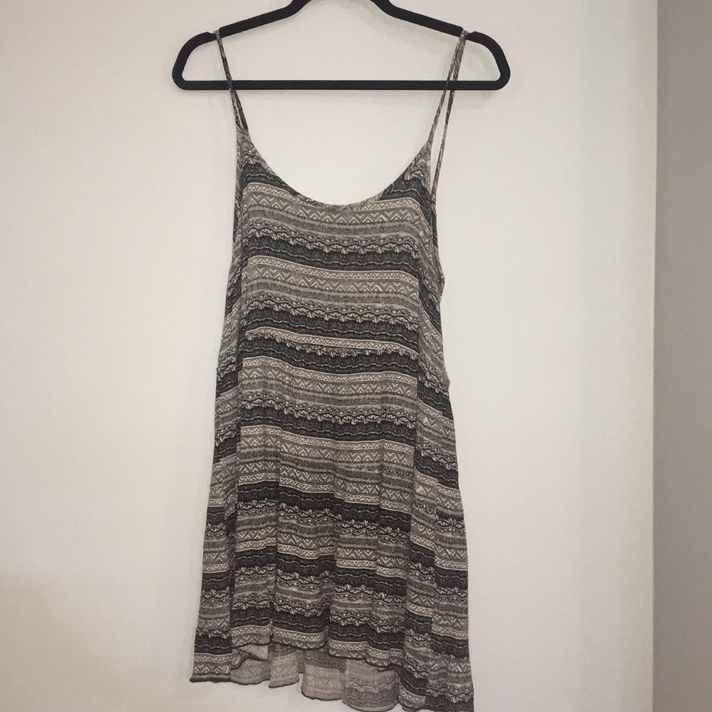 Boho chic flowy dress